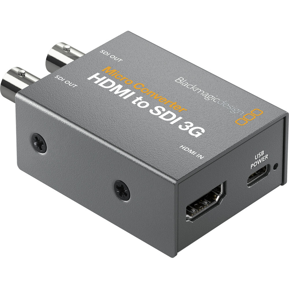 Blackmagic Design Micro Converter HDMI to SDI 3G with Power Supply, Compact, Rugged Design
