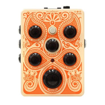 Orange Amps Acoustic Guitar Effects Preamp Pedal with EQ Controls, Buffered FX Loop, XLR Output