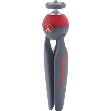 Manfrotto PIXI EVO Mini Table Top Tripod for Vlogging, Zoom Meetings, Livestreams, Red (MTPIXIEVO-RD)