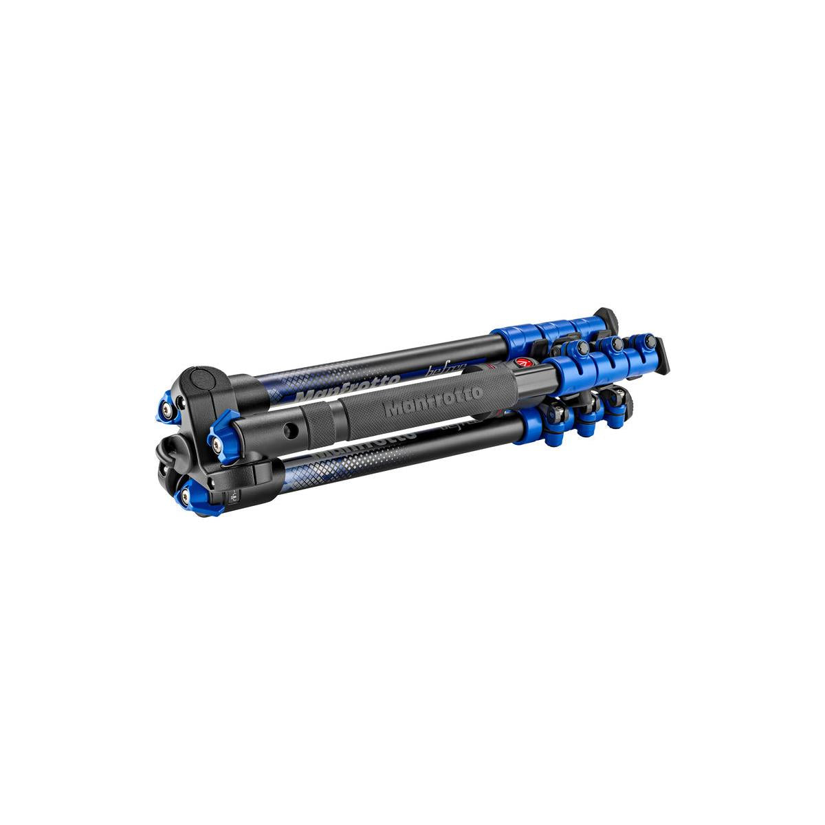 Manfrotto MKBFRA4BL-BH BeFree Color Aluminum Travel Tripod with Ball Head, Blue