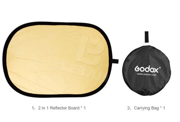 Godox RFT-01 B Level 2-in-1 Portable Multi-Disc Reflector Board 150*200CM