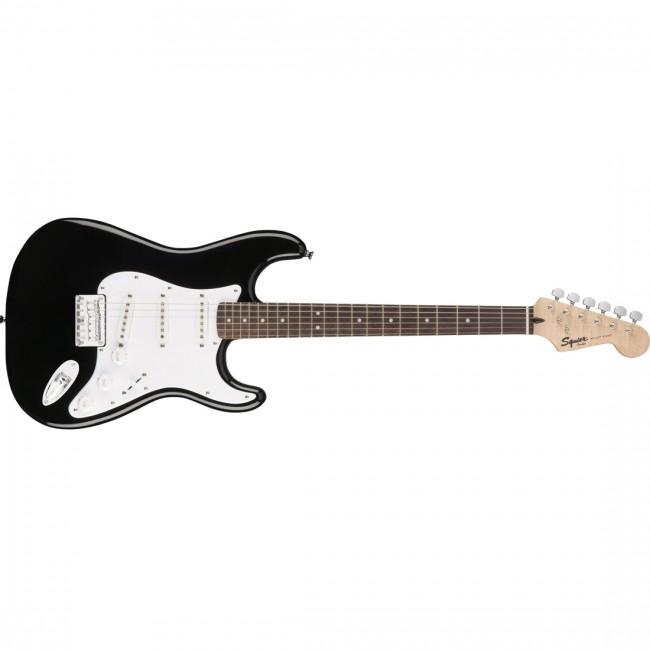 Squier by Fender Bullet Hard Tail Stratocaster Electric Guitar (BLACK) SQ BULLET STRAT HT BLK