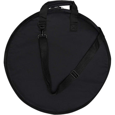 Zildjian Basic Cymbal Bag 20" 22" with Strap and Metal Hardware for Musicians (Black) | ZCB20, ZCB22D