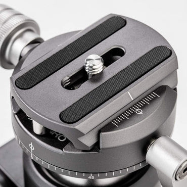 Benro GX25 Two Series Low Profile Aluminum Ball Head with Arca-Type Quick Release Plate and 25kg Load Capacity for Camera Tripod