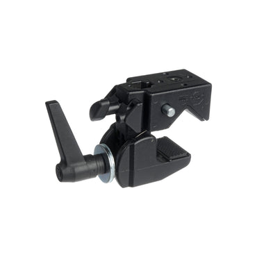 Manfrotto 035 Universal Super Clamp Mount with 15kg Weight Capacity, Ratchet Handle and Lightweight Cast Alloy Material for Cameras, Lights and Studio Equipment | 2915