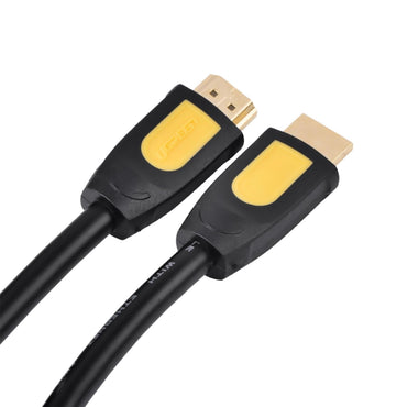 UGREEN 1080P 60Hz HDMI Male to Male Cable Connector with Gold Plated Ethernet, 18Gbps Transfer Speed for TV, Projector, Monitor (Yellow-Black) (10M)