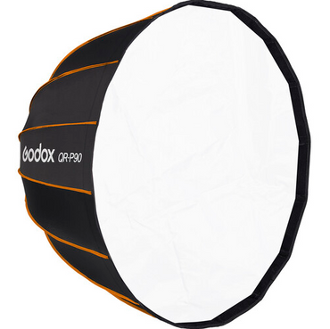 Godox QR-P90 90CM Deep Parabolic Quick Setup Bowens Mount Flash Speedlight Diffuser Reflector