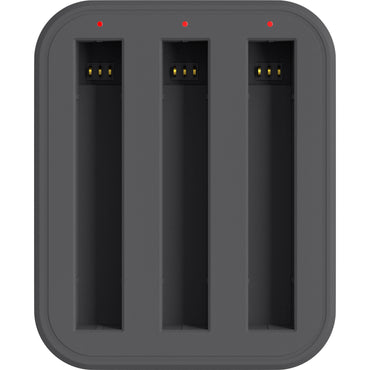 Insta360 3-Slot Fast Charging Hub for ONE X2 Battery Charger USB Type-C with LED Indicators