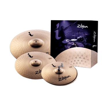 Zildjian I Family Standard Gig Pack 3-piece Cymbal Set with 14" Hi-hats, 16" Crash, and 20" Ride | ILHSTD