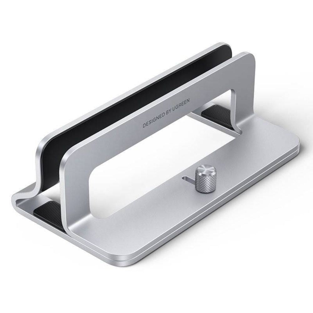UGREEN Aluminum Vertical Laptop Stand Holder Tablet Desktop Dock Portable Adjustable for 12-26mm Devices | 20471