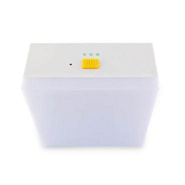 OMNI AEL-640 LED 6500k Automatic Square Emergency Light with USB Charger, 15-34 Hours of Performance Time, 20-25 Hours of Charging Time