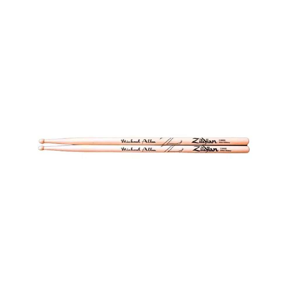 Zildjian Michael Alba Signature Drumsticks Hickory Fusion Tip 9 Gauge for Drums and Percussion | ZASMA