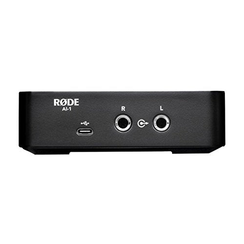 Rode NT1 Complete Studio Kit with AI-1 Audio Interface, NT1 Microphone, SMR Shockmount, and Cables
