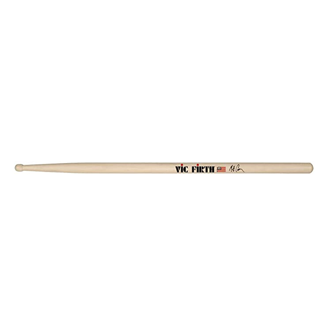 Vic Firth SMC Matt Cameron Signature Drumsticks with 5B Style Shaft and Hickory Wood Barrel Tip for Drums and Cymbals