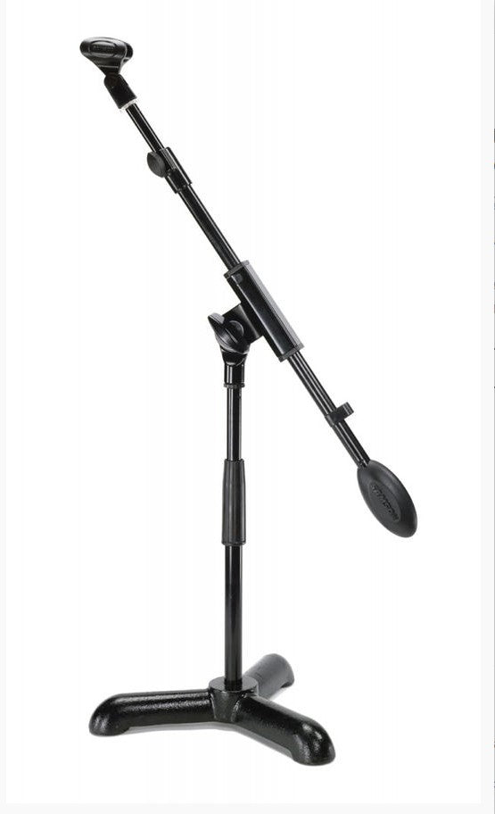 Samson MB1 Heavy Duty Mini Boom Stand with Adjustable Height for Miking Kick Drums and Speaker Cabinets