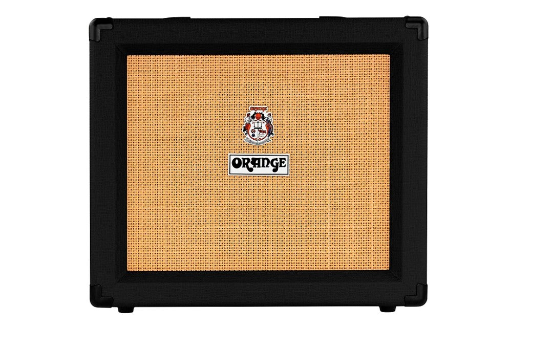 Orange Amps Crush 35RT Watt Guitar Combo Amplifier with 4- Stage Preamp, Active 3 Band EQ and CabSim-loaded Headphone Output for Electric Guitars (Orange, Black)