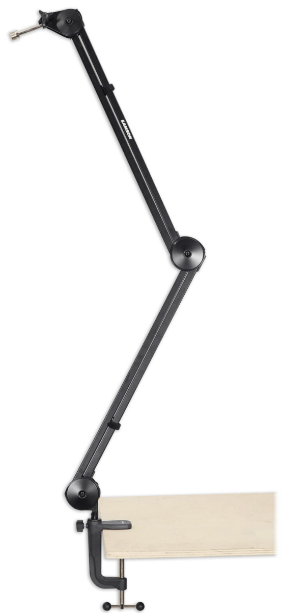 Samson MBA38 38-Inch Solid Matte Finish Microphone Boom Arm Good for Audio Recording, Video and Game Streaming