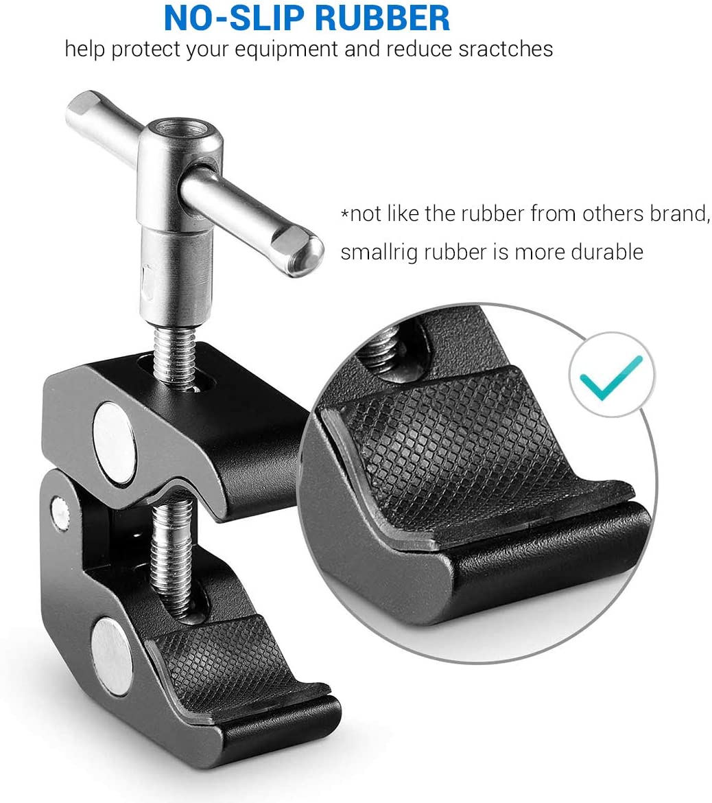 SmallRig Super Clamp with 1/4"-20 and 3/8"-16 Threads (Pair) - 2058