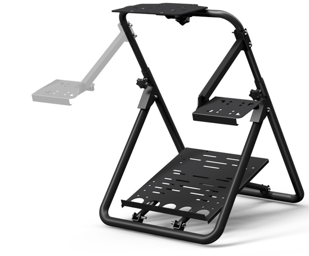 PXN A9 Gaming Racing Steering Wheel Foldable Stand Retractable 38cm Collapsible with Adjustable Wheel Pedal Angle