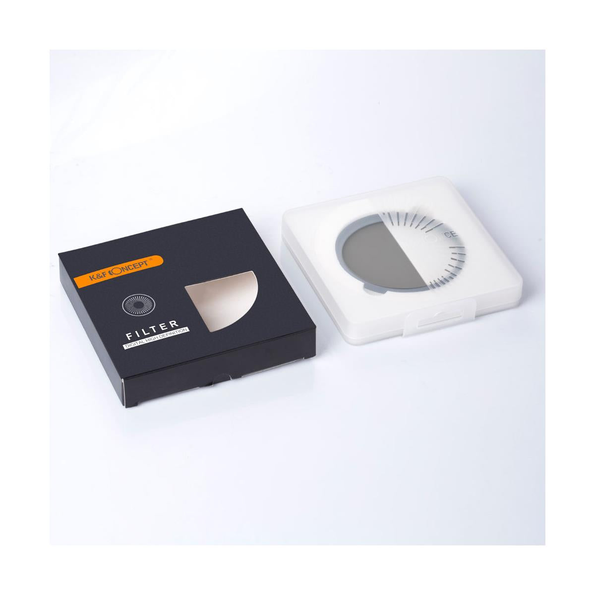 K&F Concept Variable ND Filter ND2-ND32 (1-5 Stops) Neutral Density Nano-X Optical Glass Lens Filters with Waterproof & Scratchproof Multi-Layer Protective Coating and Ultra-thin Frame for DSLRs and Mirrorless Cameras