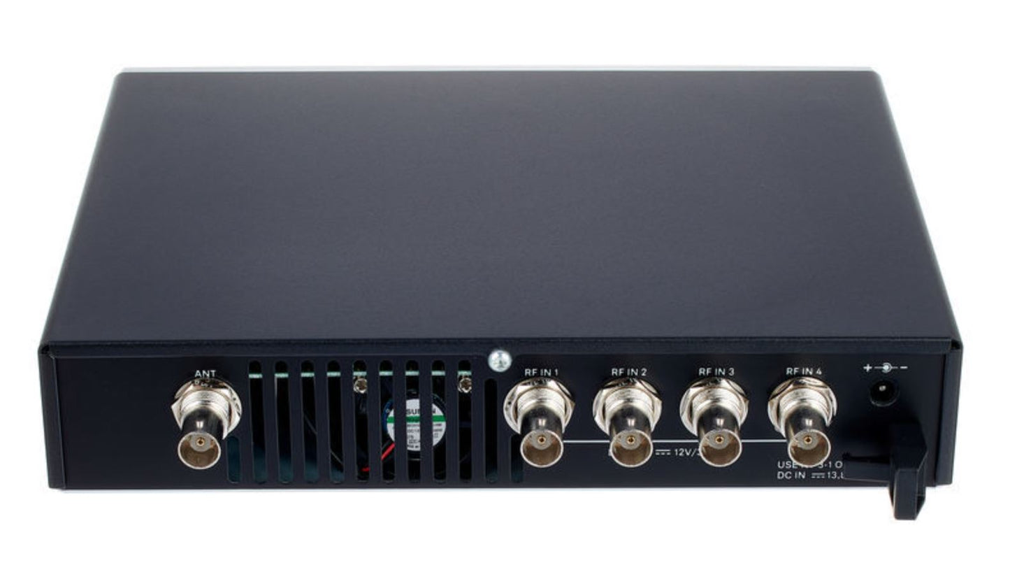 Sennheiser AC 41-EU EU Active Antenna Combiner for IEM In Ear Monitor Transmitter with 4 BNC Cables NT 3-1 Power Supply