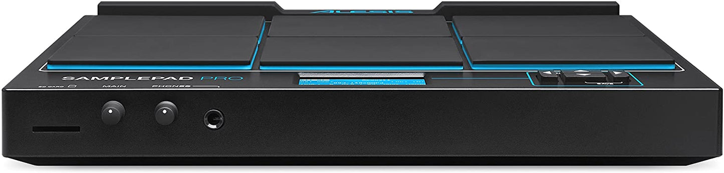 Alesis Percussion Pad Sample Pad Pro Percussion and Sample-Triggering Instrument with Dual Zone Rubber Pads