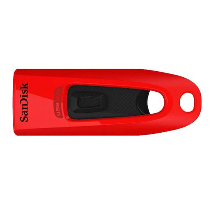 SanDisk Ultra Multi Region USB 3.0 Flash Drive with 130mb/s Read Speed (Black, Blue, Red) (Available in 16GB, 32GB, 64GB, 128GB, 256GB)