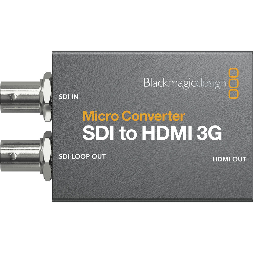 Blackmagic Design Micro Converter SDI to HDMI 3G with Power Supply DCI 2K SDI In/Out
