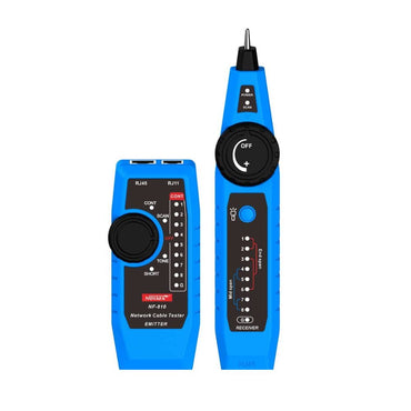 Noyafa NF-810 Network Cable Tester Kit for RK11 RJ45 Multi-Function Wiremap Tracker with LED Light POE Switch Test Functions