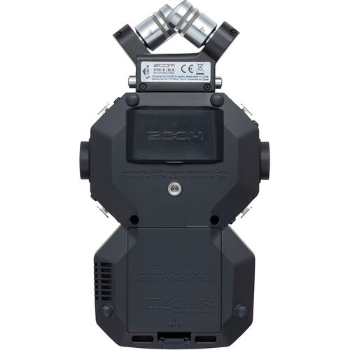 Zoom H8 12-Track Portable Recorder, Stereo Microphones, 6 Inputs, Touchscreen Interface, USB Audio Interface, Battery Powered, for Stereo/Multitrack Audio for Video, Podcasting, and Music