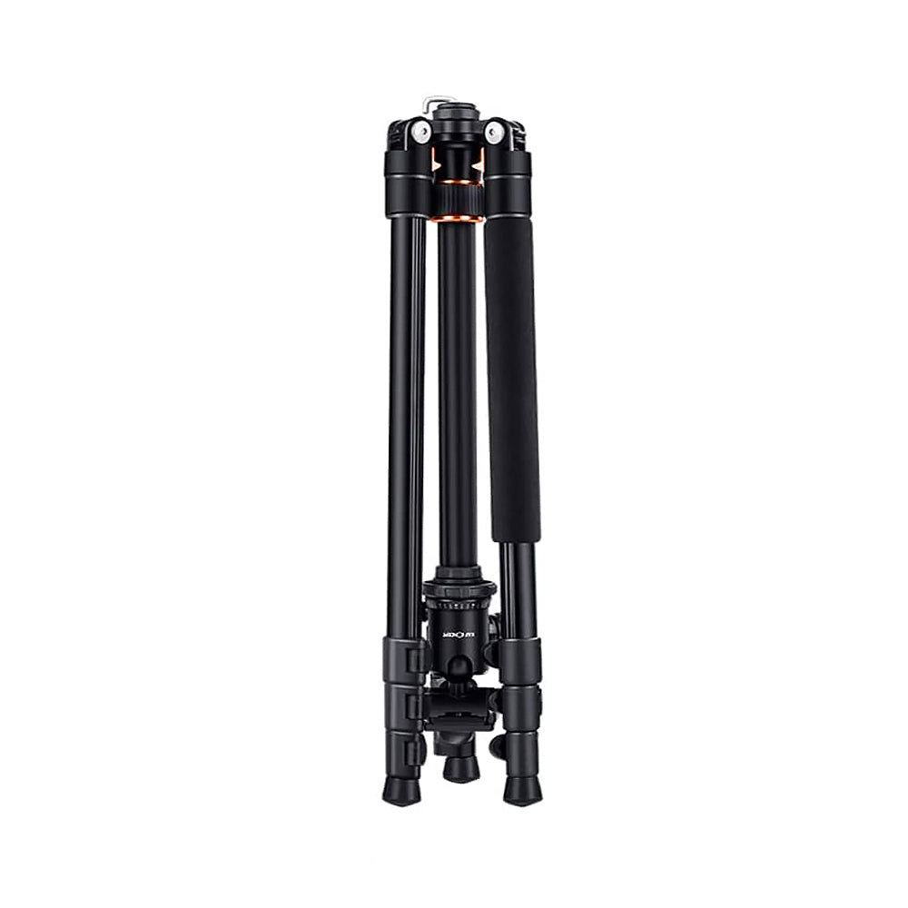 K&F Concept TM2324 2-in-1 Compact Camera Tripod / Monopod with 10kg Payload, 360 Degree Ball Head, and Adjustable Angle Buttons | B234A1+BH-28L