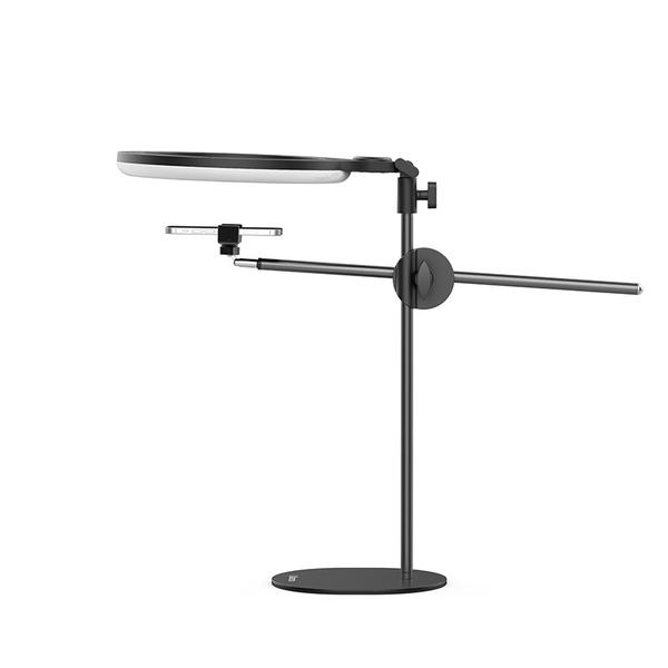 Ulanzi 10inch Desktop Overhead Shooting Bracket Ring Light Set for Selfies, Livestream and Gaming
