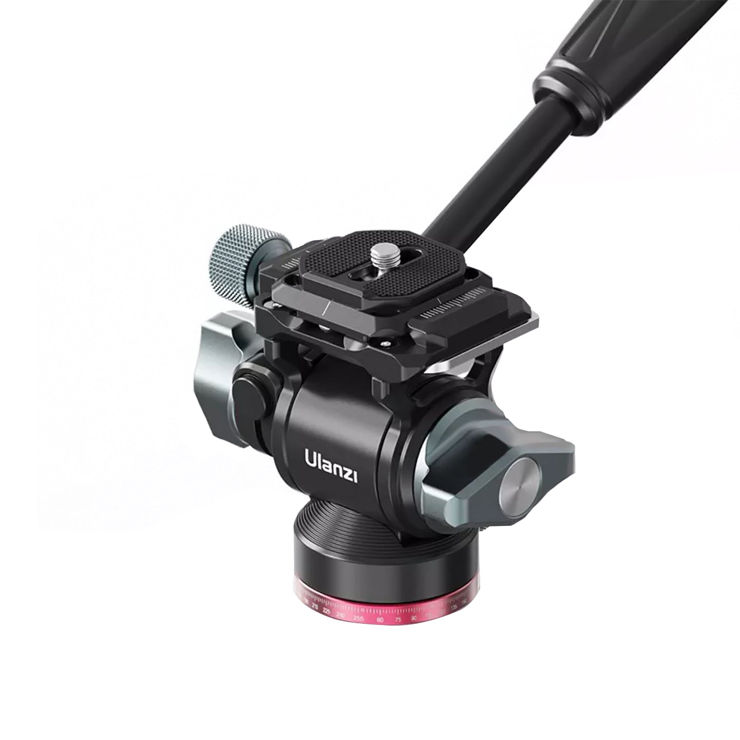 Ulanzi U-190 Camera Aluminum Alloy Rotating Tripod Head with 10kg Load Capacity, Panoramic Ball Head, Detachable Handle