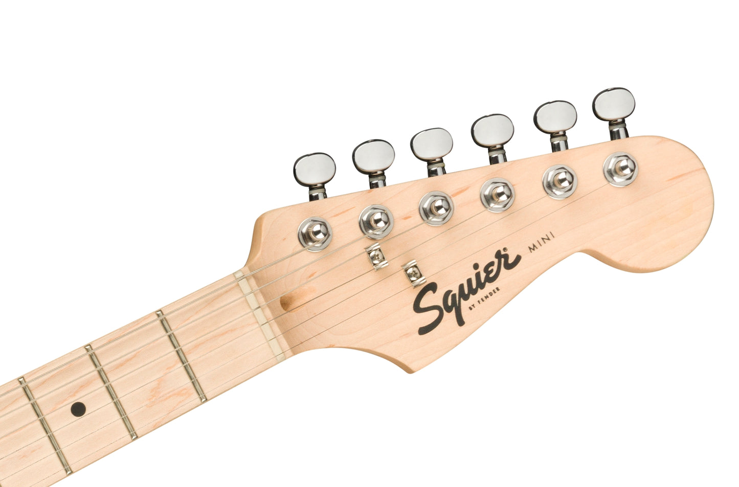 Squier by Fender Mini Jazzmaster HH Electric Guitar SQ MINI JAZZMASTER HH LRL with Maple Fingerboard 2 Humbucking Pickups (3 Colors)