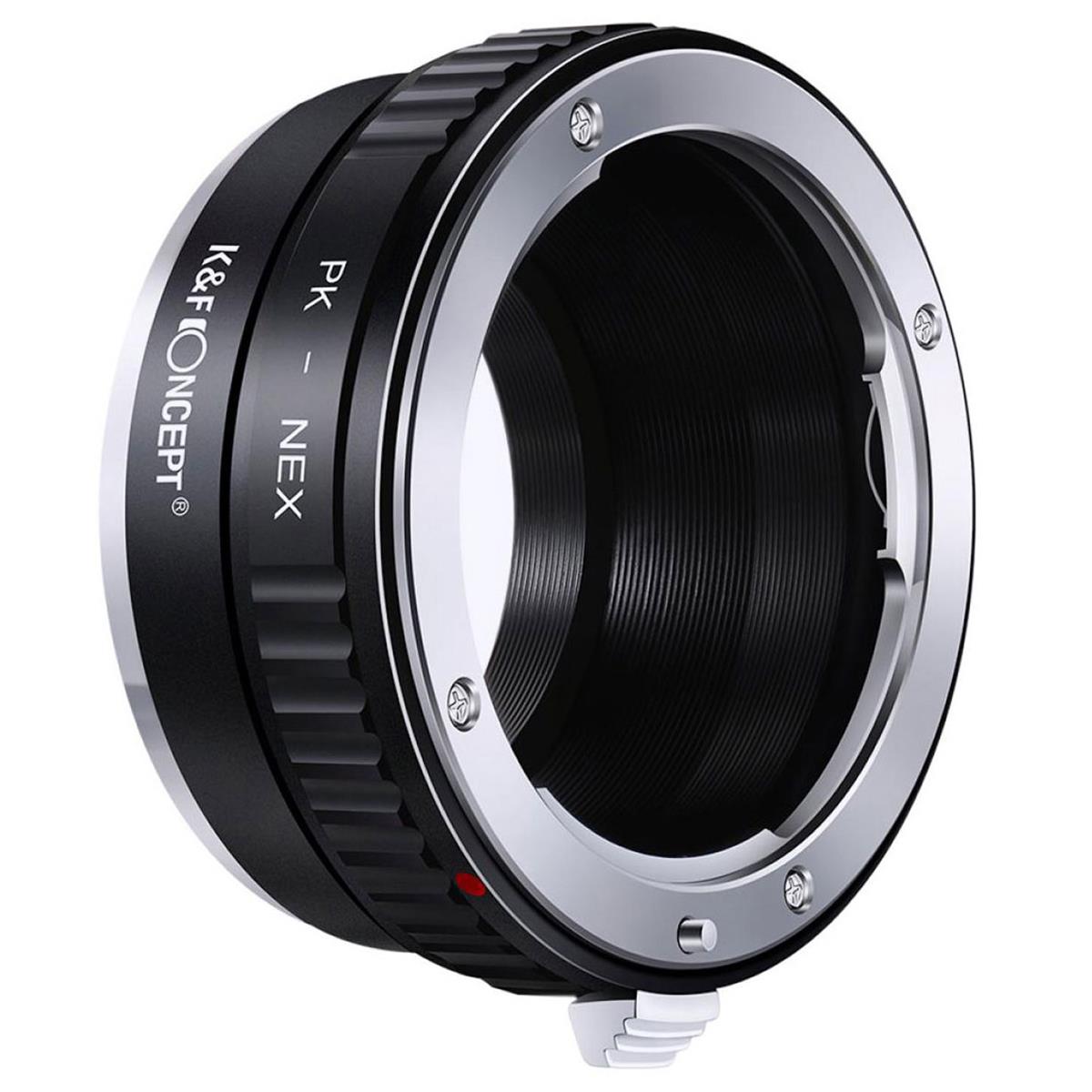 K&F Concept PK-NEX High Precision Lens Adapter Mount for Pentax PK K Mount Lens to Sony E-Mount Body Mirrorless Camera