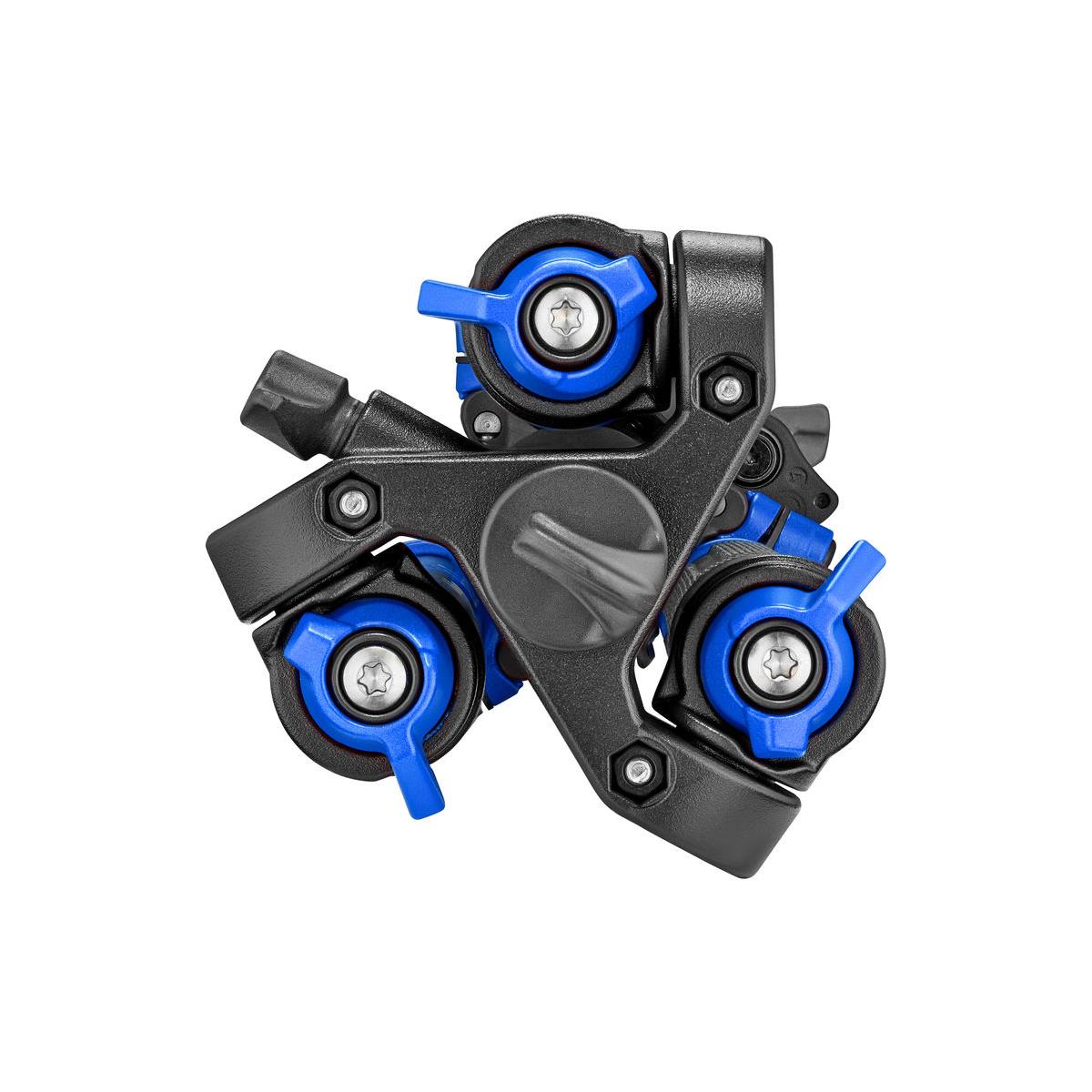 Manfrotto MKBFRA4BL-BH BeFree Color Aluminum Travel Tripod with Ball Head, Blue