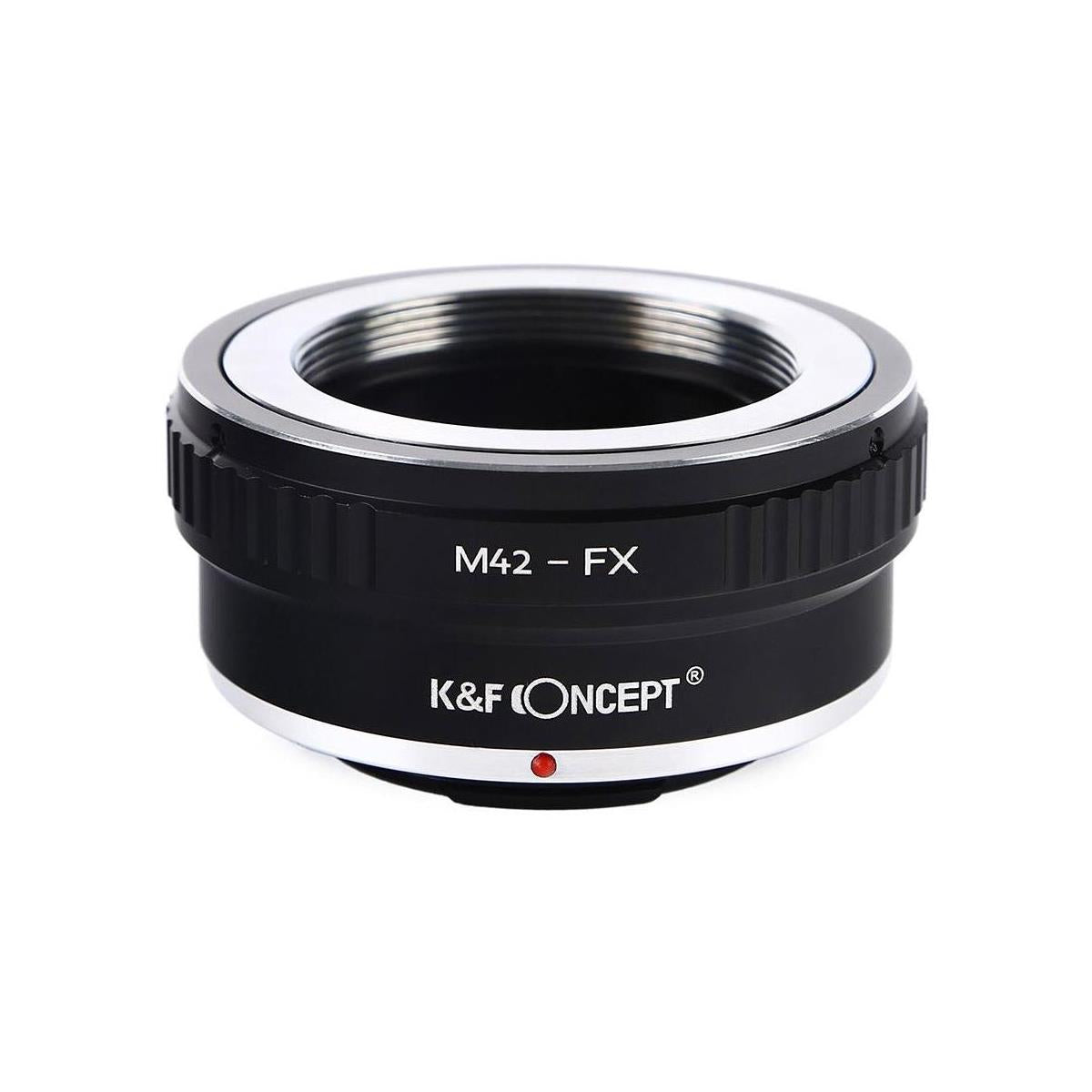 K&F Concept M42-FX High Precision Lens Adapter Mount for M42 Mount Lens to Fujifilm X-Mount Body Mirrorless Camera