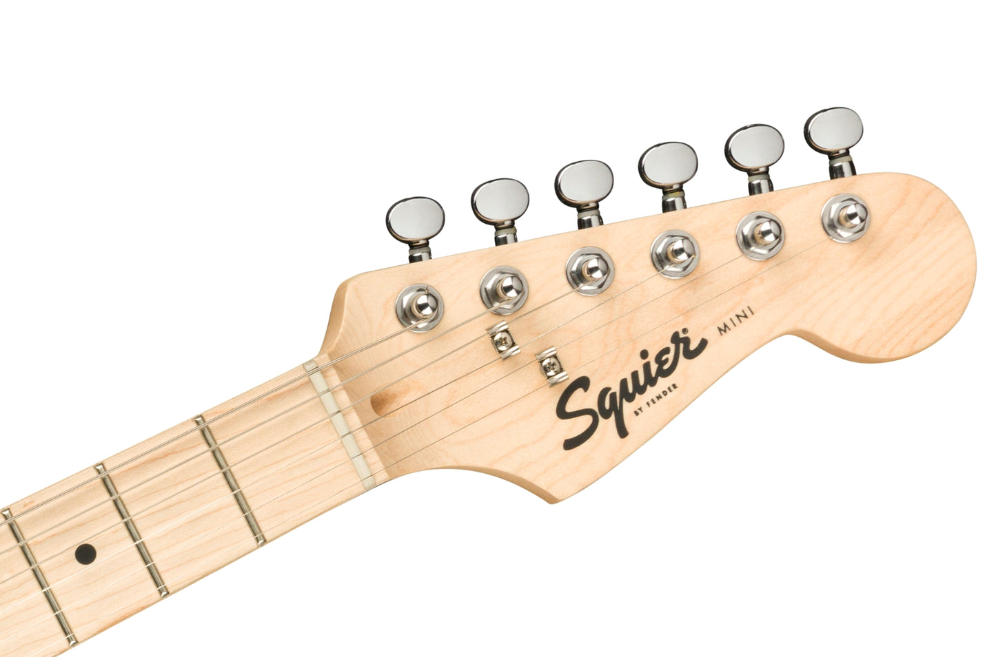 Squier by Fender Mini Jazzmaster HH Electric Guitar SQ MINI JAZZMASTER HH LRL with Maple Fingerboard 2 Humbucking Pickups (3 Colors)