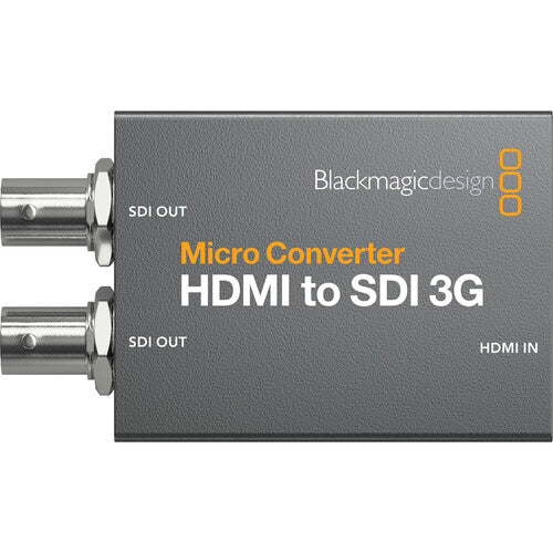 Blackmagic Design Micro Converter HDMI to SDI 3G with Power Supply, Compact, Rugged Design