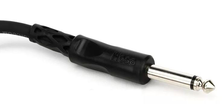 Hosa PXM-105 Unbalanced Interconnect Cable - 1/4-inch TS Male to XLR Male - 5 foot
