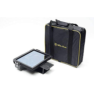 Glide Gear TMP100 10.5" Adjustable Tablet Teleprompter with 70/30 Beam Splitter, Standard 1/4" 20 Camera Screw Mount, 10ft Reading Range for iPad and Smartphone and DSLR