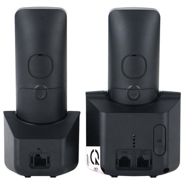 PANASONIC KX-TGB112 Wireless Telephone Digital Cordless Phone with Multiple Name and Number Phonebook and Multiple Redial Numbers 2 Handsets