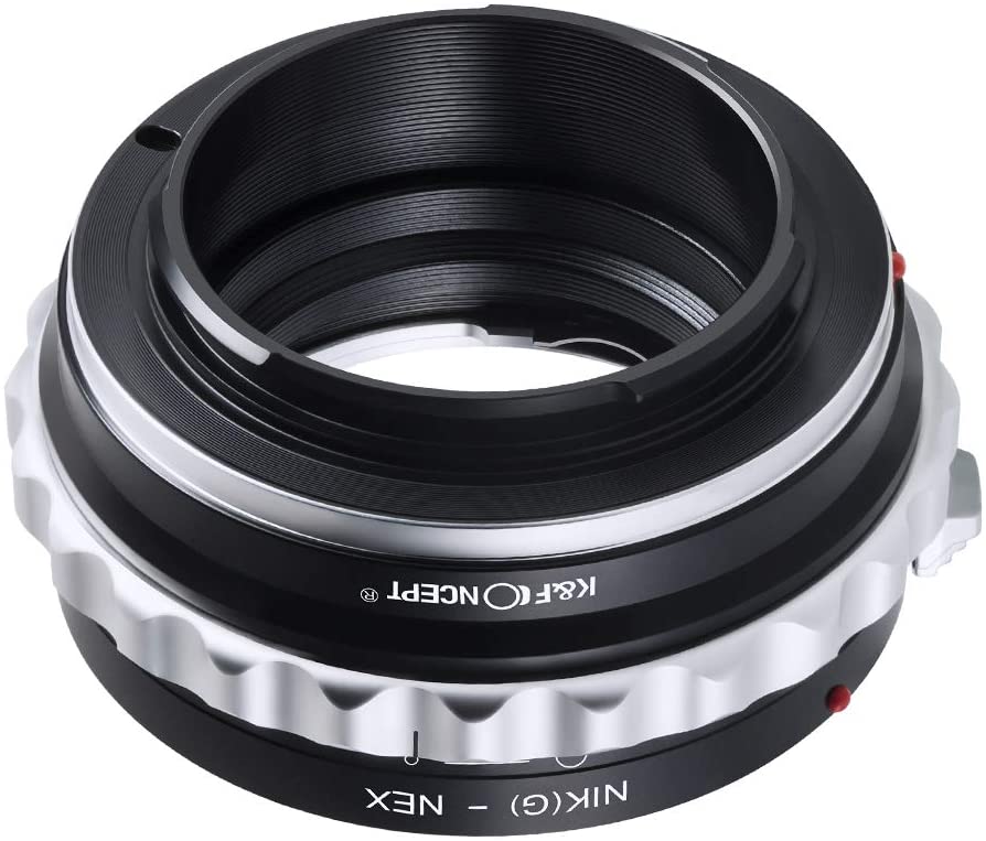 K&F Concept NIK(G)-NEX High Precision Lens Adapter Mount for Nikon F and G Mount Lens to Sony E-Mount Body Mirrorless Camera