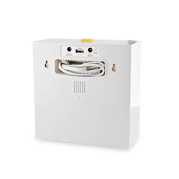 OMNI AEL-640 LED 6500k Automatic Square Emergency Light with USB Charger, 15-34 Hours of Performance Time, 20-25 Hours of Charging Time