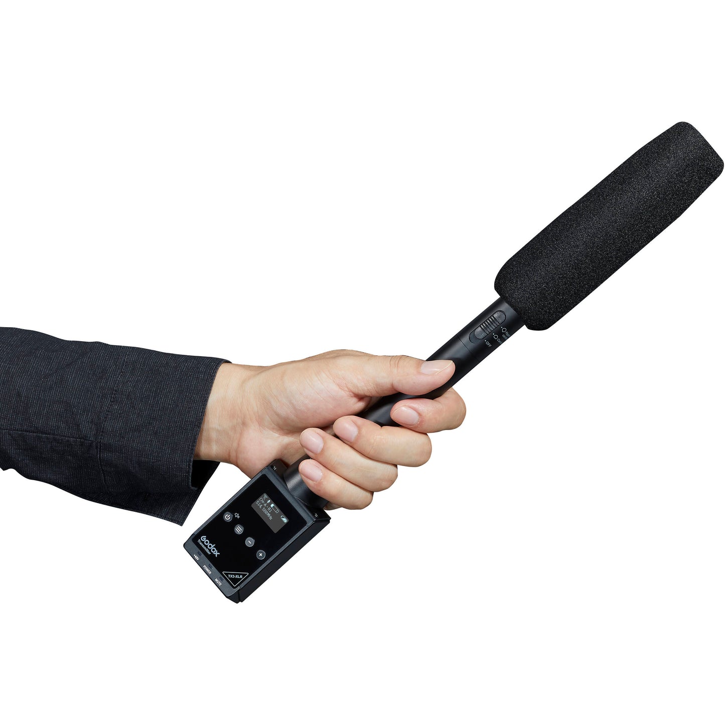 Godox VDS-M1 Shotgun Microphone Multipattern (Cardioid / Supercardioid) with Lightweight Metal Housing and Windscreen