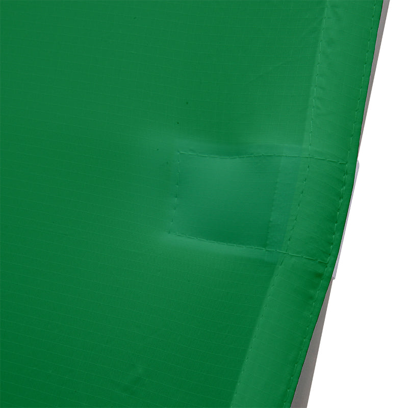 Pxel 2 x 2m Chroma Key Green Screen Square Background Backdrop Muslin Cloth Kit with Collapsible Stainless Steel Frame with Elastic and Velcro Fastening Straps for Live Video and Studio Videography | BG-FM2020
