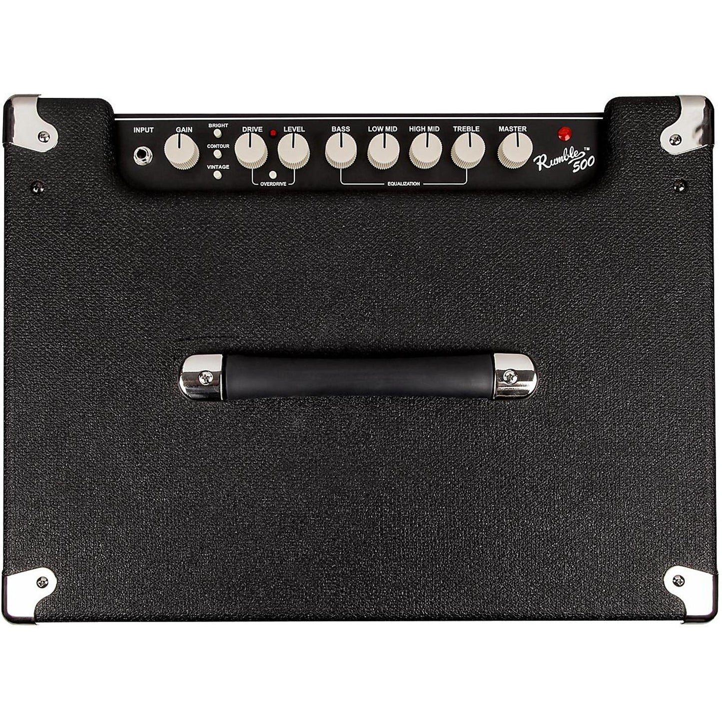 Fender Rumble 500 Electric Bass Combo Amplifier 500watts 120V (230V EUR) with Dual 10in Speaker Compression Horn FX Loop XLR Line Out Ground Lift