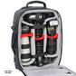 Eirmai Waterproof Camera Trolley Bag Wheeled Convertible Backpack with Adjustable Compartments (Fits 2 DSLR, 7 Lenses,1 Flash, 1 Tripod)