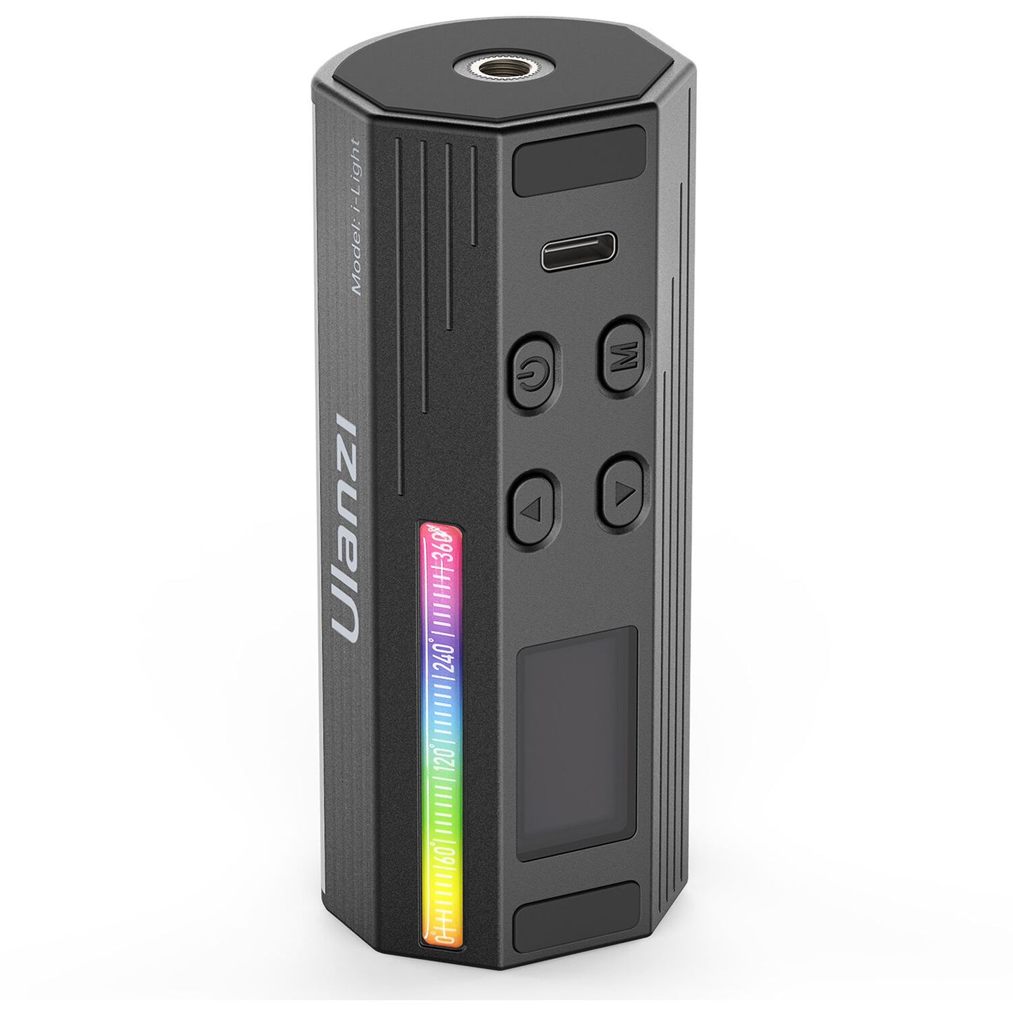 Ulanzi i-Light Mini Magnetic RGB LED Video Light 2500K-9000K Color Temperature 2000mAh Rechargeable with 20 Lighting Effects for Photography Studio Vlog