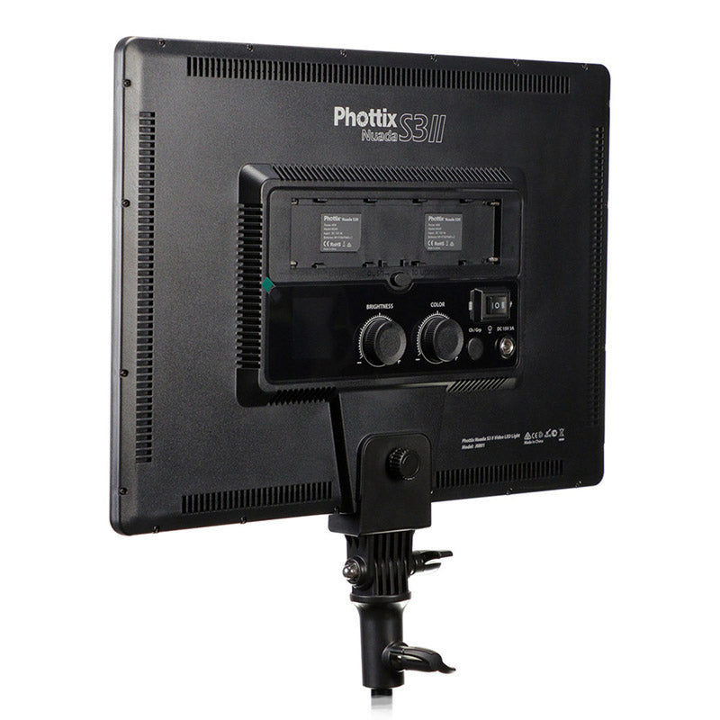 Phottix Nuada S3 II 5600K Video LED Panel Light for Videography and Photography Vlog Light | PH81422